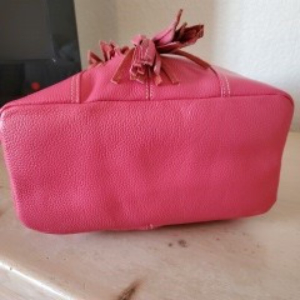 Beautiful Laggo Pink Pebbled Leather Hobo Bag New/Without Tag - Picture 3 of 6